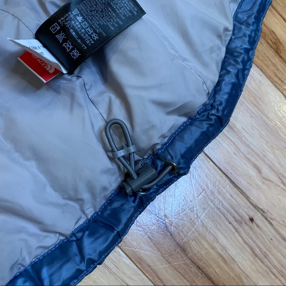 THE NORTH FACE 550 Goose Down Puffer Vest Blue - Picture 12 of 15